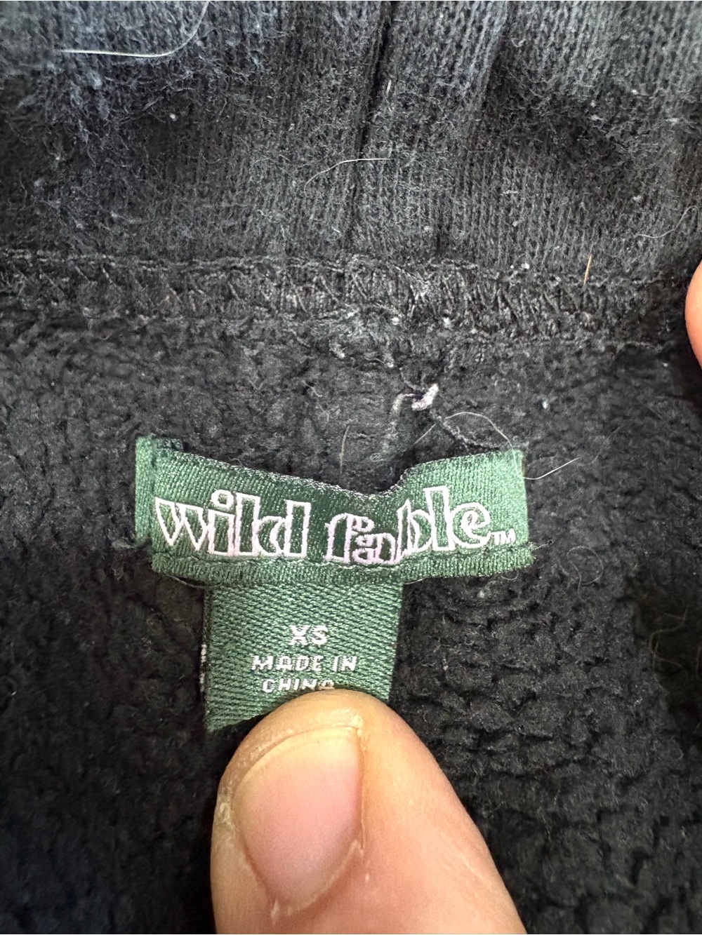 Wild Fable Womens XS Black Fleece Wide Leg Flare Sweatpants Pull On - Picture 5 of 12